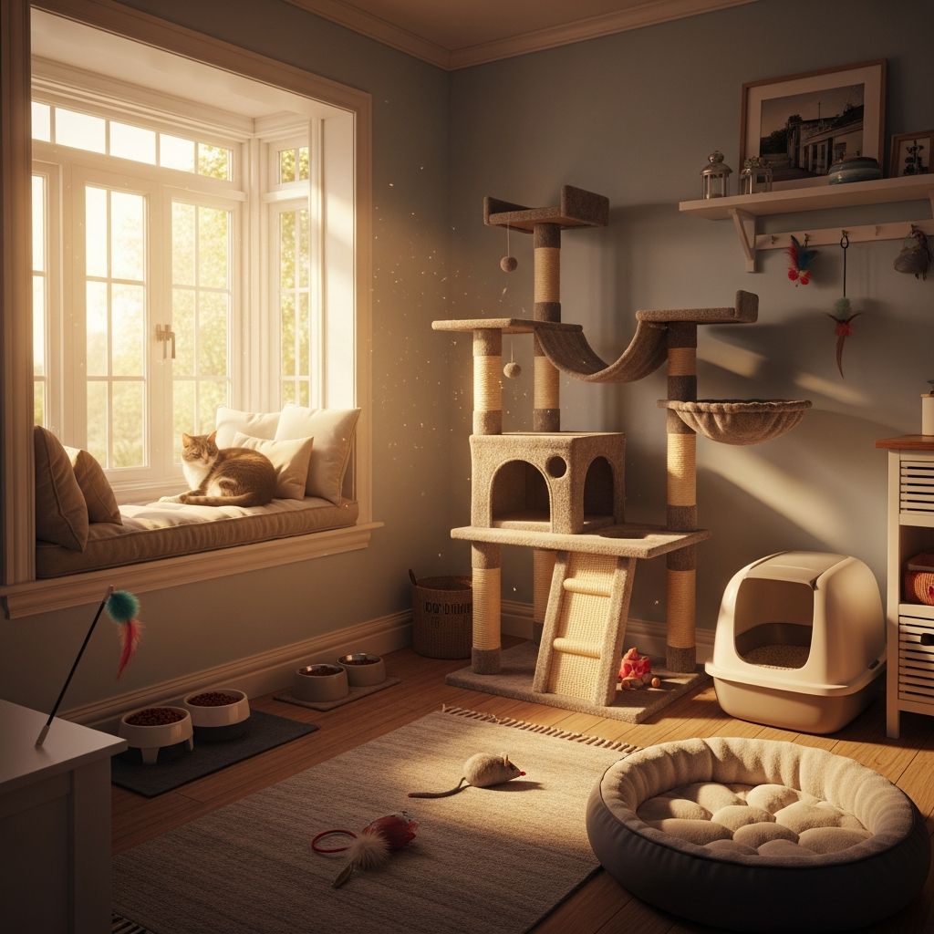 Can Cats Stay in One Room All Day? Guide Learn whether cats can thrive in a single room and how to create the perfect space.