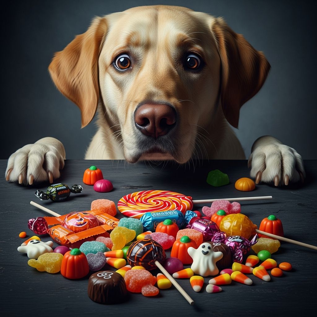 Can Dogs Eat Candy? 9 Dangerous Halloween Treats Learn why dogs shouldn't eat candy and what to do if yours does.