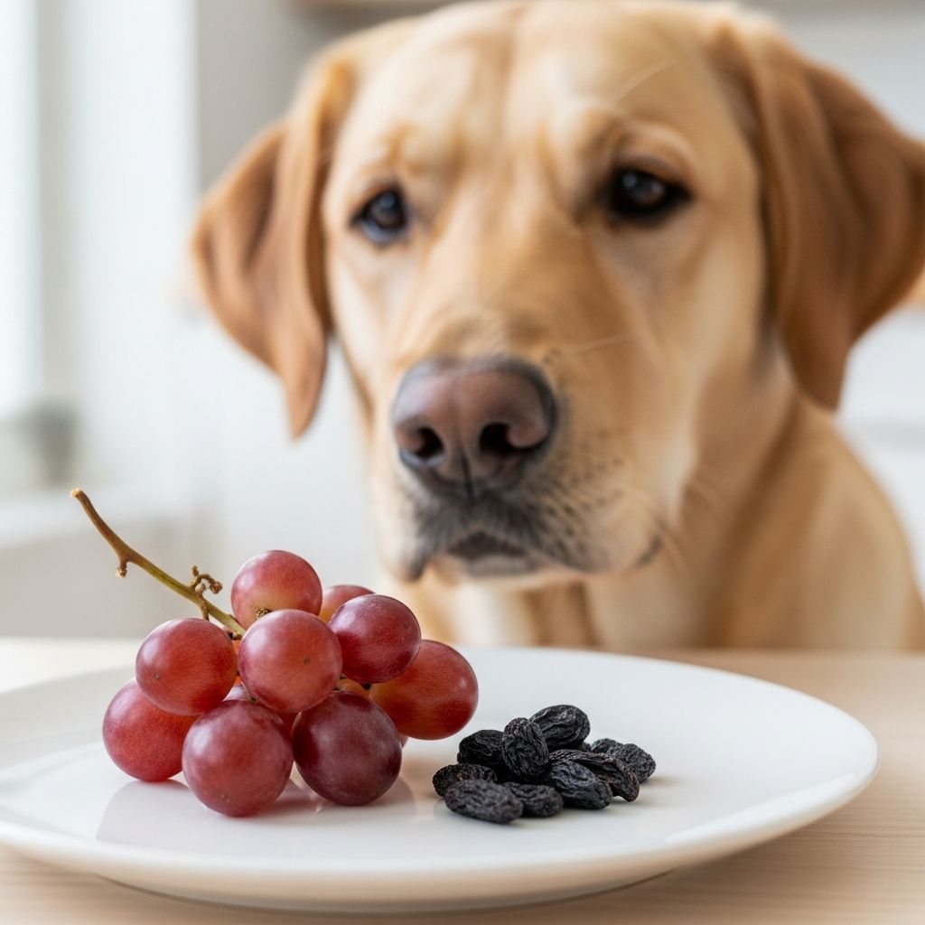 Learn why grapes and raisins are toxic to dogs and how to keep your pet safe.