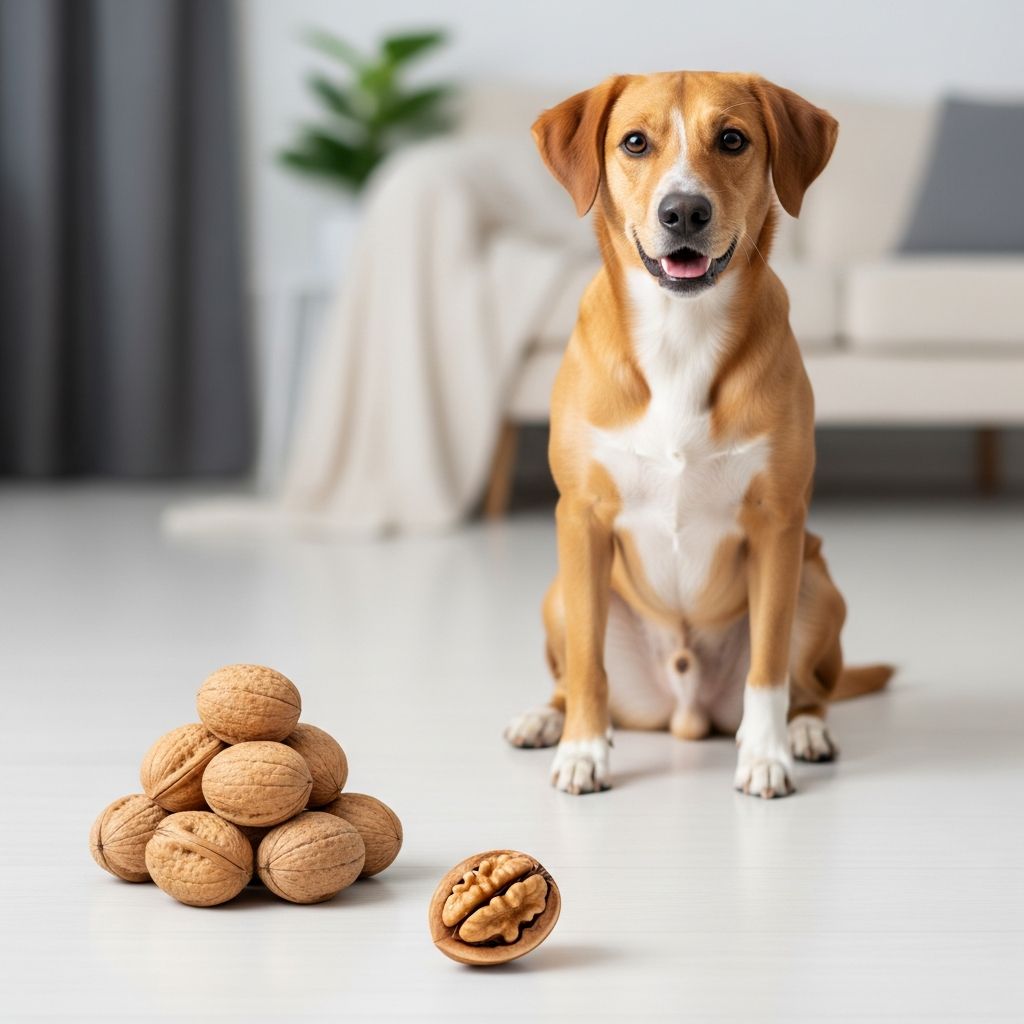 Learn whether walnuts are safe for dogs and discover potential health risks including toxicity and choking hazards.