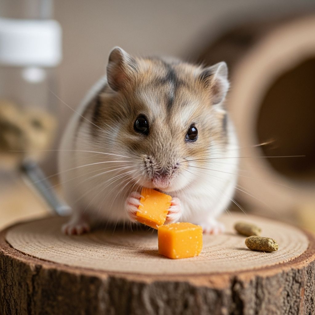 Can Hamsters Eat Cheese? Safe Types & Feeding Guide Learn which cheeses are safe for hamsters, proper portion sizes, and nutritional guidelines for your pet.