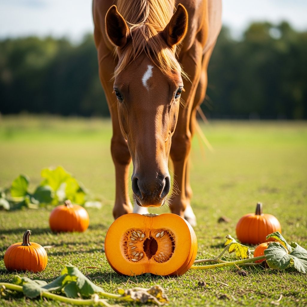 Discover whether pumpkin is safe for horses and learn about its nutritional benefits.