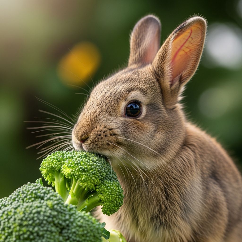Learn whether rabbits can safely eat broccoli and how to serve it properly.