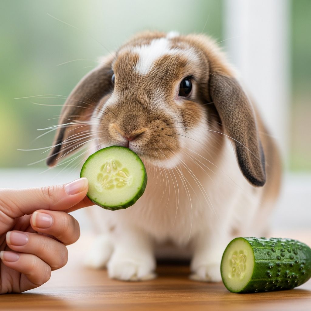 Learn if cucumbers are safe for rabbits, their health benefits, and proper feeding guidelines.