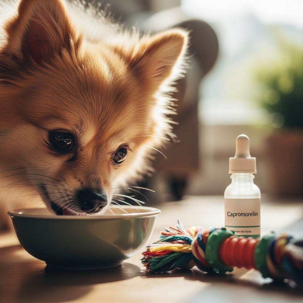 Capromorelin for Pets: Appetite Stimulation Guide Comprehensive guide to capromorelin: how this FDA-approved appetite stimulant helps dogs and cats.