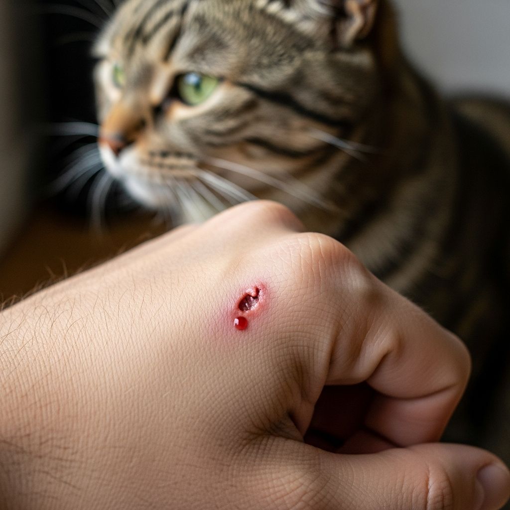 Learn how to properly treat cat bite wounds and prevent serious infections.