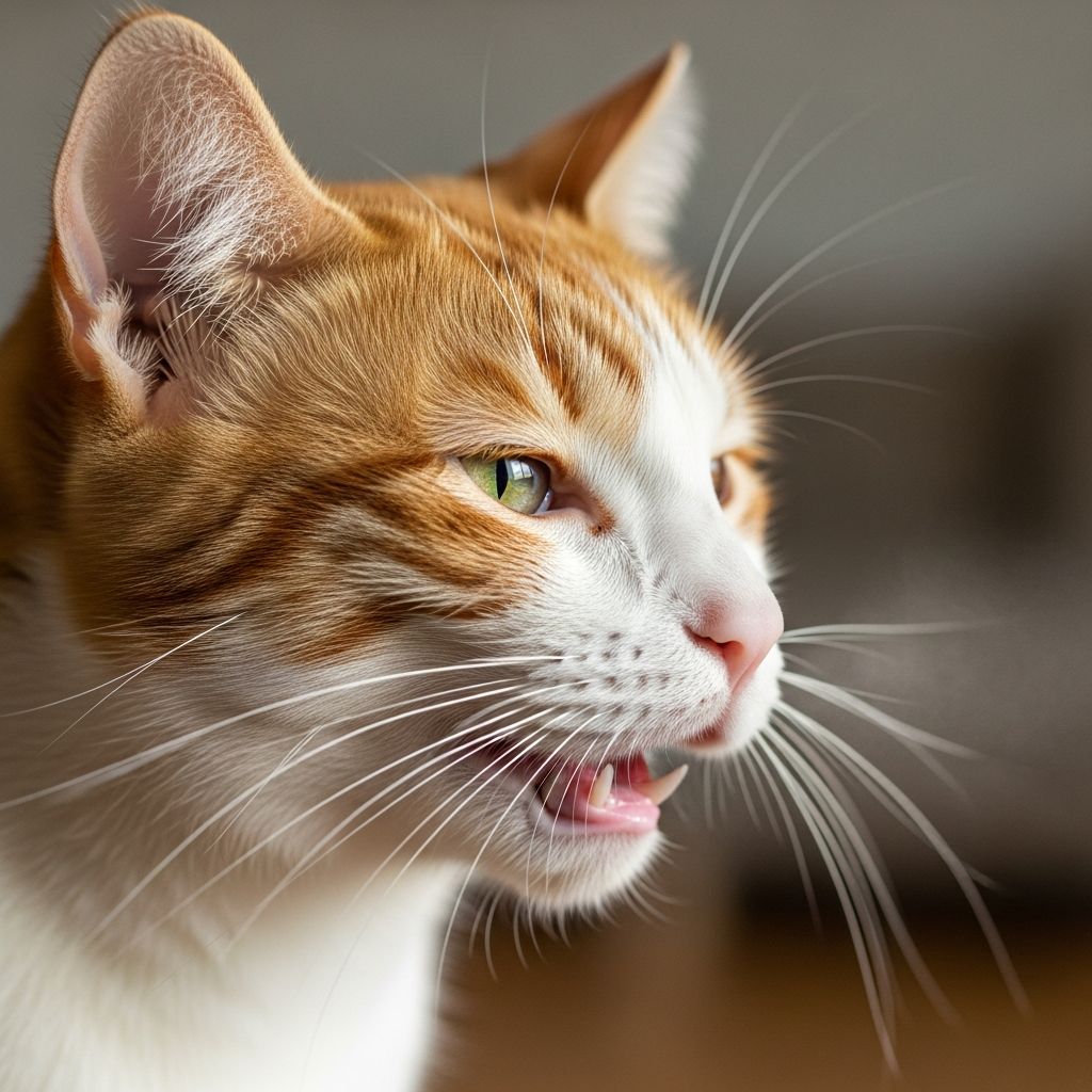 Understanding cat coughing: Learn causes, symptoms, and when to seek veterinary care for your feline.
