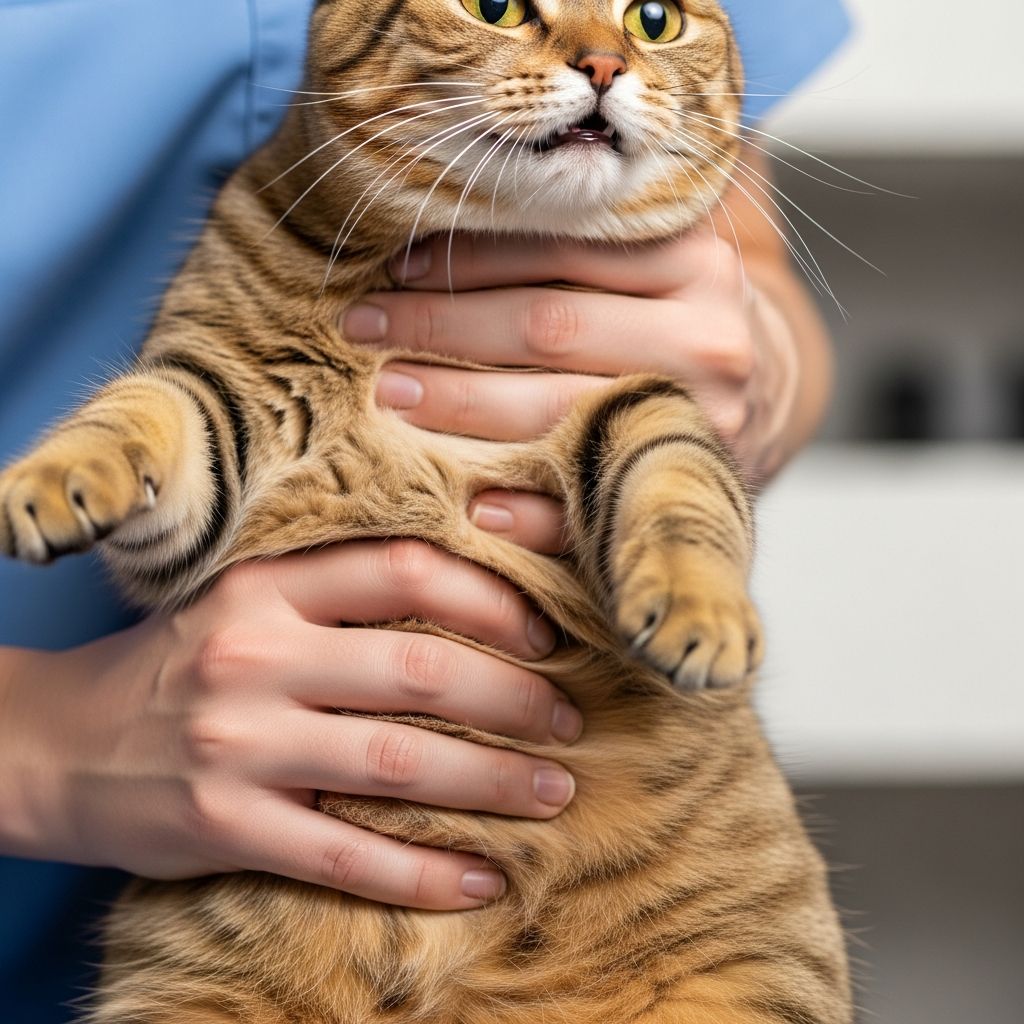 Learn how to perform the Heimlich maneuver on your cat to save their life in a choking emergency.
