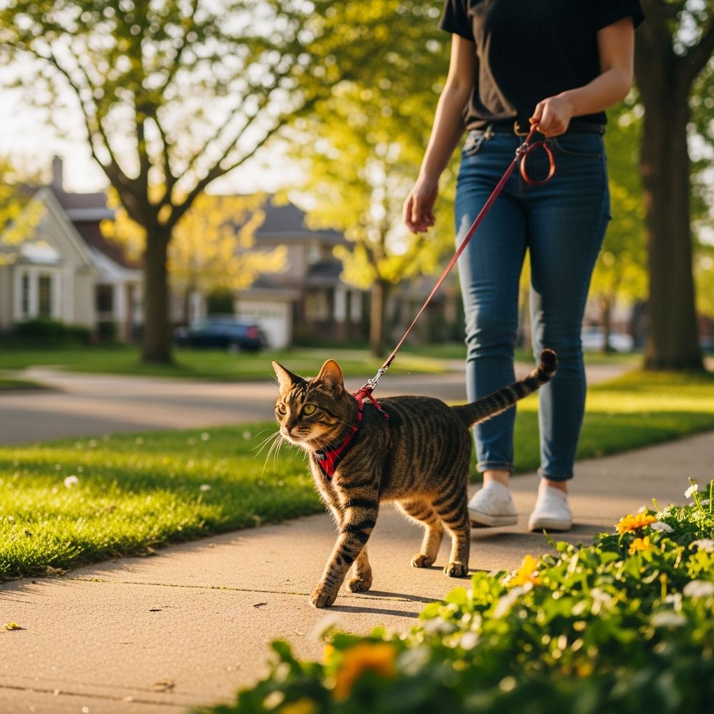 Cat Leash Training 101: Guide to Walking Your Cat Master the art of leash training your cat with our comprehensive step-by-step guide.