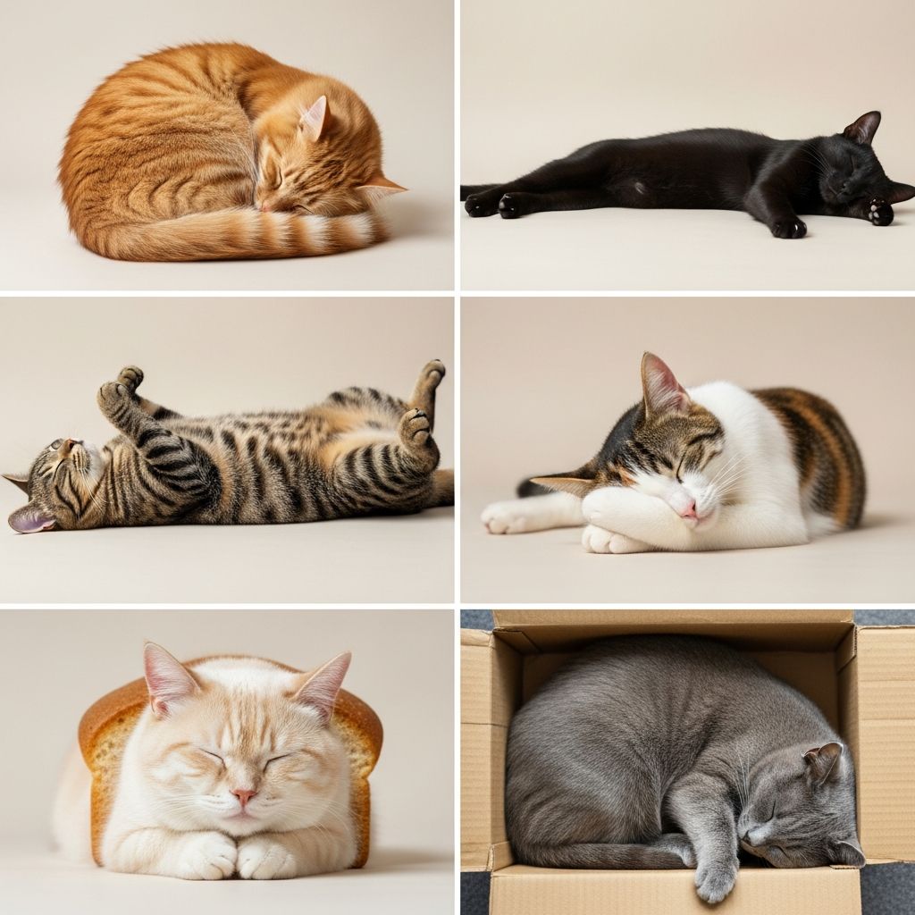 Cat Sleeping Positions and What They Mean Decode your cat's sleeping positions and understand what their sleep habits reveal about their health and emotions.