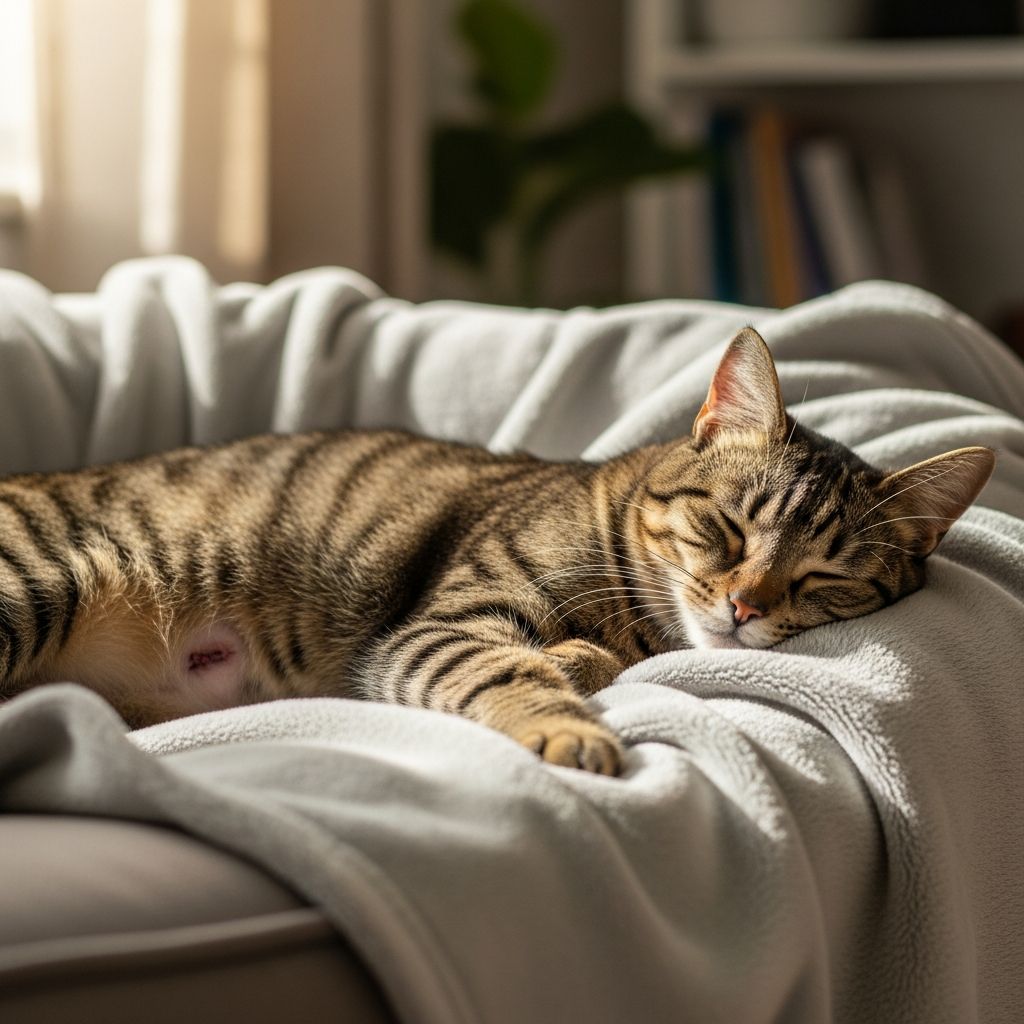 Complete guide to cat spay recovery: timeline, care tips, and what to expect.