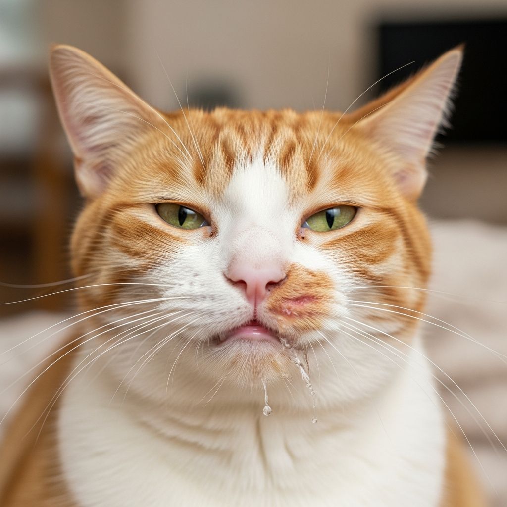 Cat Swollen Lip and Sneezing: Causes, Symptoms, Treatment Expert guide to understanding and treating your cat's swollen lip and sneezing symptoms.