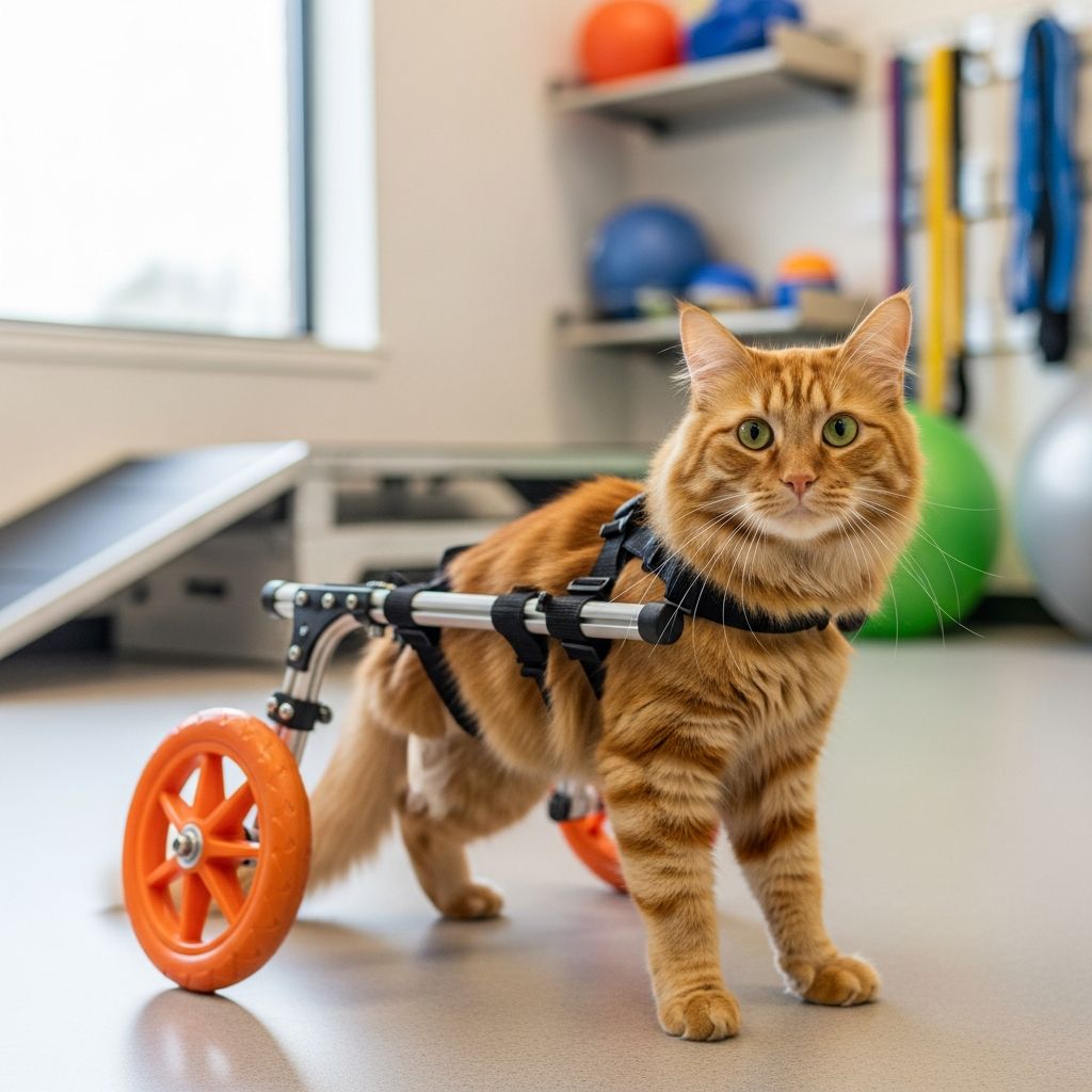 Cat Wheelchairs and Carts: Complete Guide Help your disabled cat thrive with mobility aids designed for feline comfort and independence.