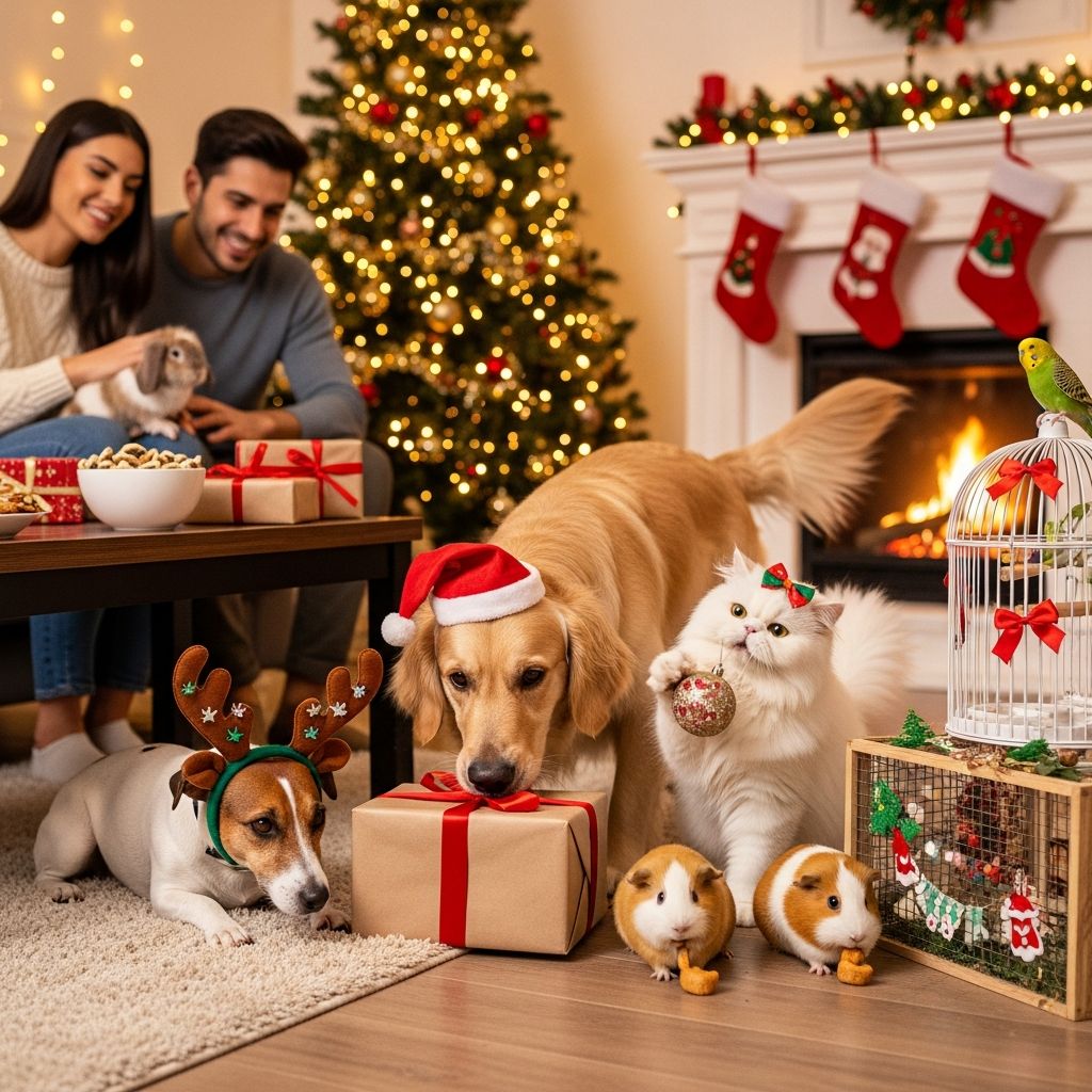 12 Easy Ways to Celebrate Christmas With Your Pets Create magical holiday memories with your furry friends through crafts, treats, and festive activities.