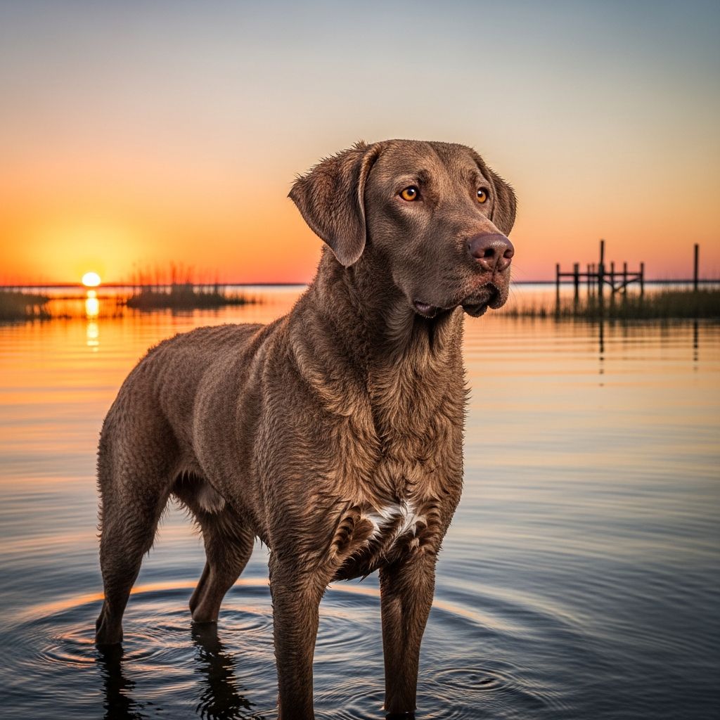 Chesapeake Bay Retriever: Breed Guide & Care Complete guide to Chesapeake Bay Retrievers: traits, care, training, and health.