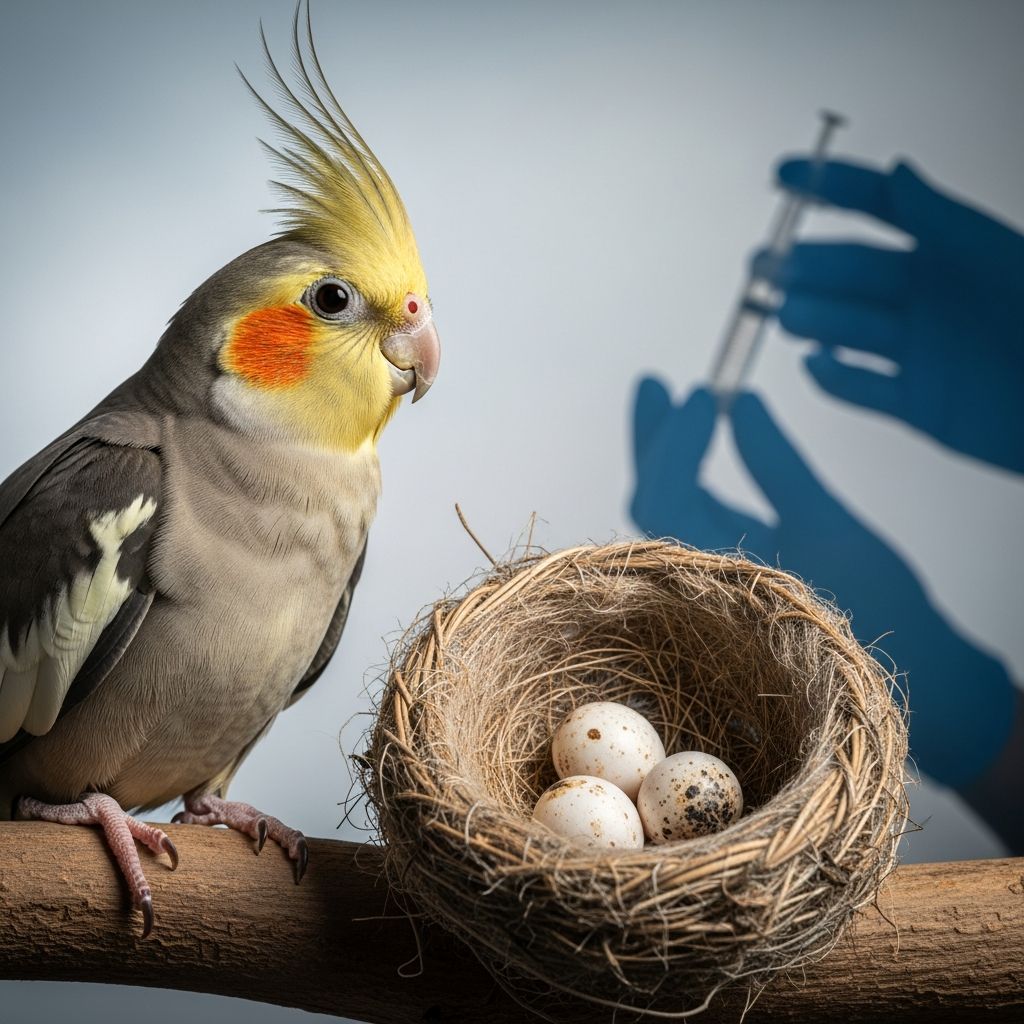 Understanding chronic egg laying in pet birds: causes, symptoms, health complications, and effective management strategies.