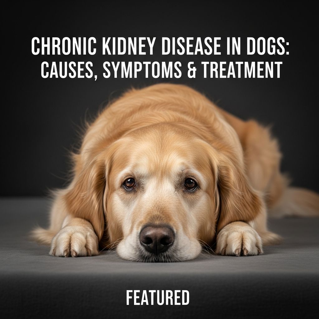 Chronic Kidney Disease in Dogs: Causes, Symptoms & Treatment Understanding chronic kidney failure in dogs: symptoms, diagnosis, treatment options, and management strategies for better quality of life.