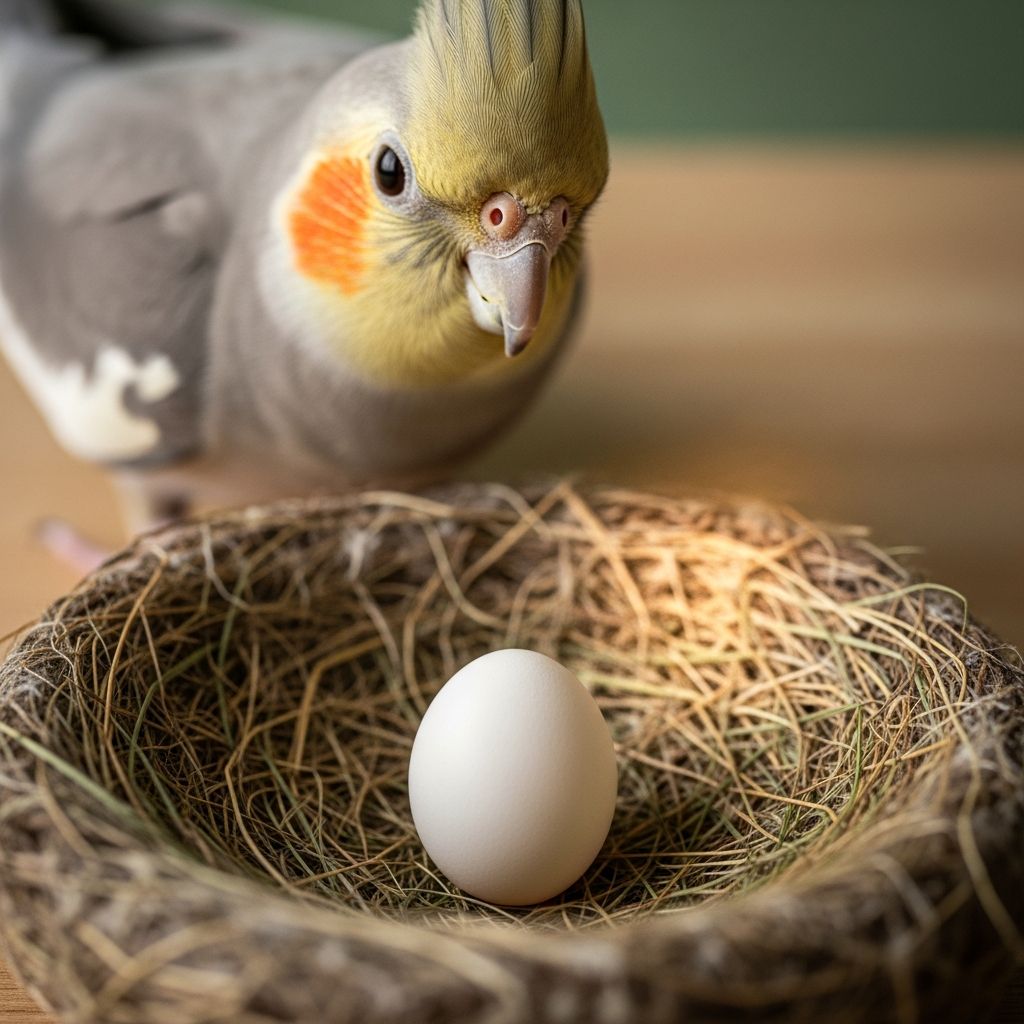 My Cockatiel Laid An Egg: 11-Day Care Plan For Owners Expert guidance on handling unexpected cockatiel egg laying and ensuring your bird's health.