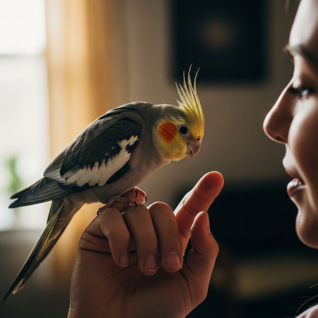 Learn why your cockatiel fears you and proven strategies to build lasting trust.