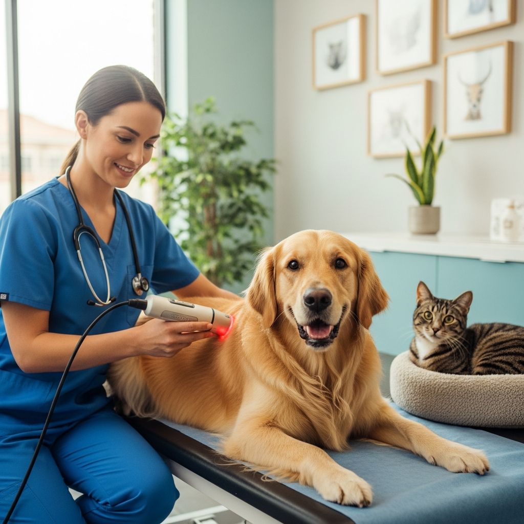 Cold Laser Therapy Benefits for Dogs and Cats Discover how cold laser therapy safely reduces pain and accelerates healing for your beloved pets.