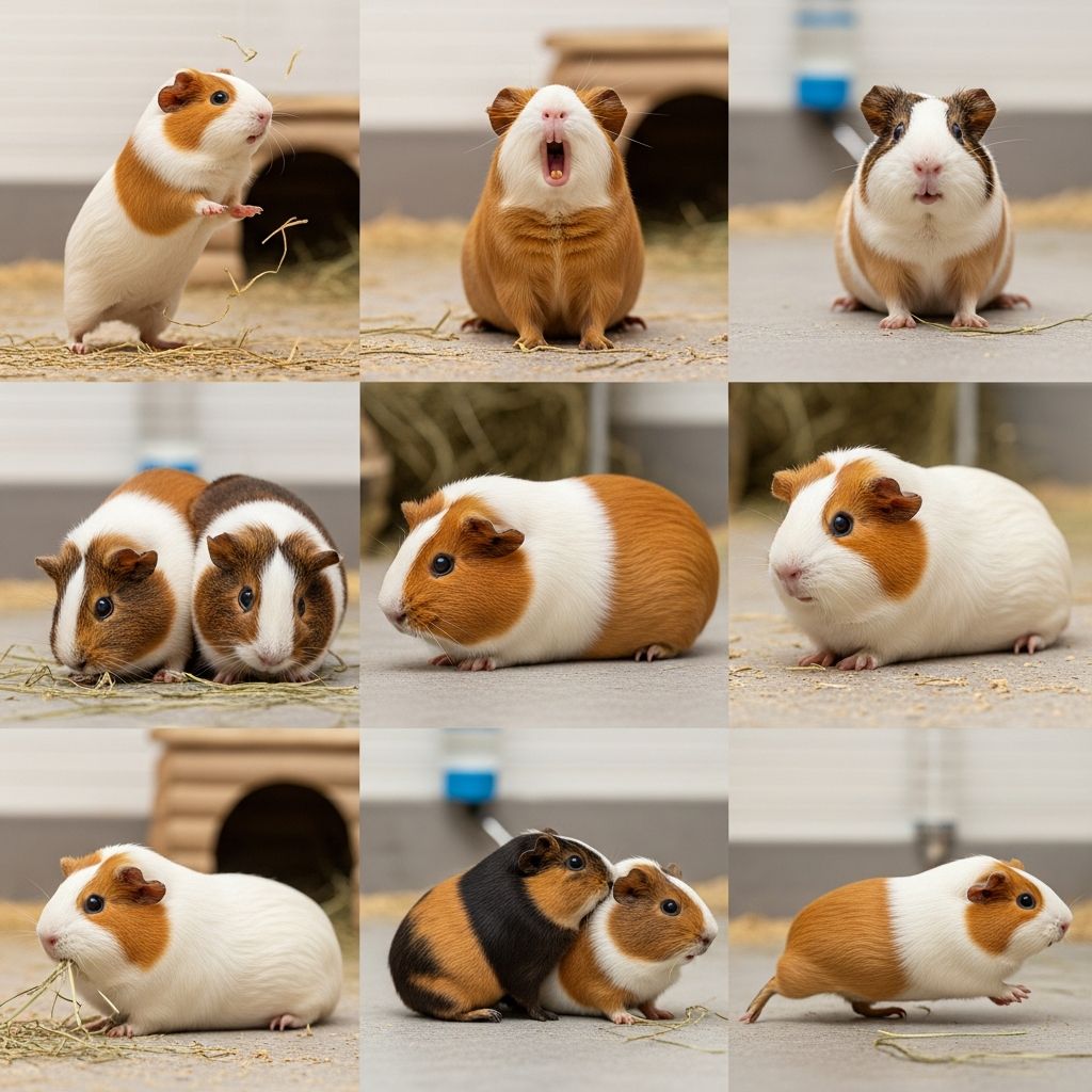 10 Common Guinea Pig Behaviors Explained Understand your guinea pig's body language and vocalizations with this comprehensive behavioral guide.