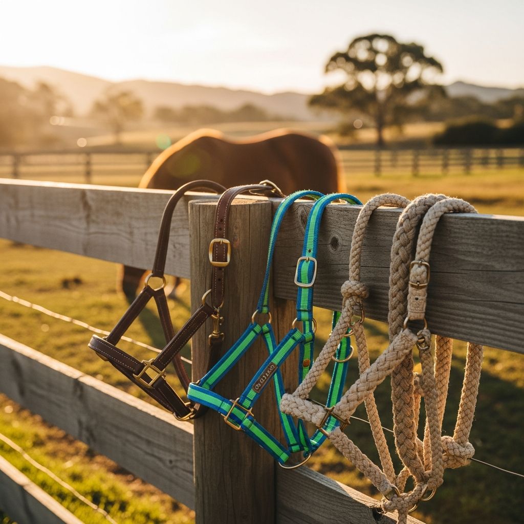 Horse Halters: 9 Essential Sizes, Types, And Fit Guide Master horse halter selection: Types, sizes, materials, and fitting tips for optimal safety and control.