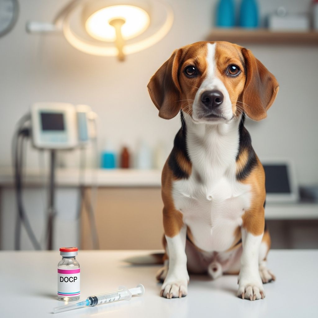 Complete guide to DOCP treatment for canine Addison's disease management.