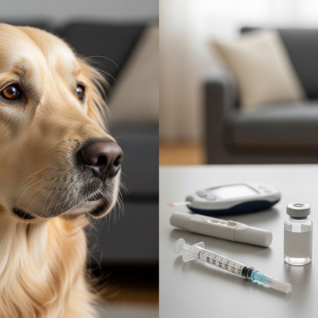 Complete guide to understanding, managing, and treating canine diabetes effectively.