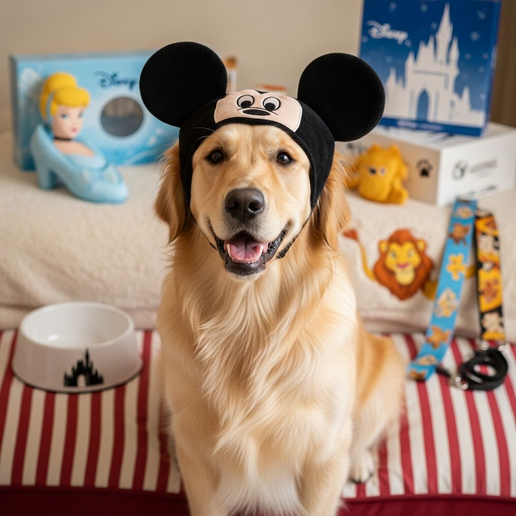 Discover magical Disney-themed pet gear that brings joy to both you and your furry friend.