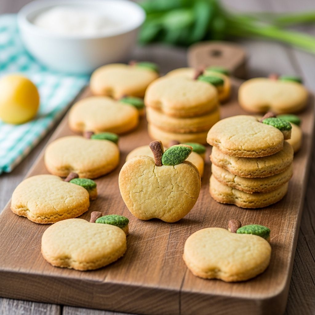 DIY Back-to-School Apple-Shaped Dog Treats Recipe Create healthy homemade apple-shaped treats for your furry friend this back-to-school season.