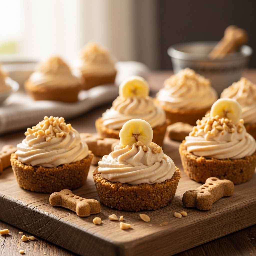 DIY Dog Treat: Mini Peanut Butter Mousse Pies Create delicious homemade peanut butter mousse pies your dog will love with this simple recipe.