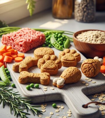 Easy homemade Thanksgiving dog treats with turkey, sweet potato, and pumpkin flavors your pup will love.