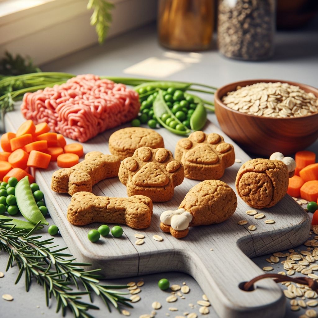 Easy homemade Thanksgiving dog treats with turkey, sweet potato, and pumpkin flavors your pup will love.