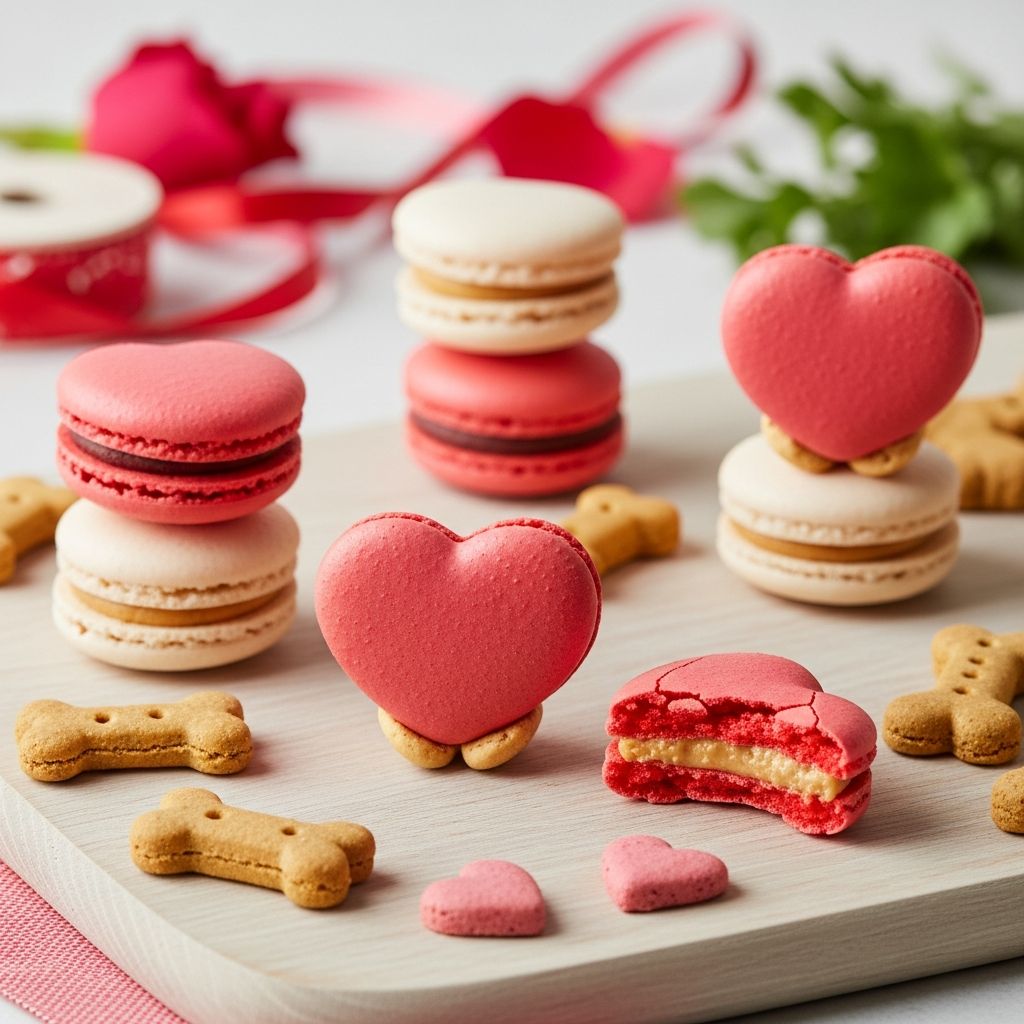 DIY Dog Treat: Valentine’s Day Macarons for Dogs Create homemade Valentine's Day macarons for your dog using dog-friendly ingredients and simple techniques.