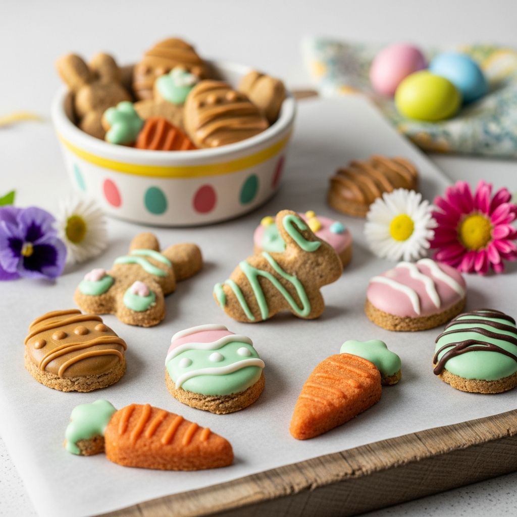 DIY Dog Treats for Easter: Homemade Recipes Create delicious homemade Easter treats your dog will love with easy-to-follow recipes.