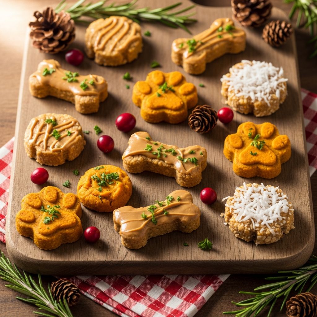 DIY Dog Treats: Healthy Holiday No-Bake Recipes Create delicious and nutritious no-bake holiday treats your pup will love this season.