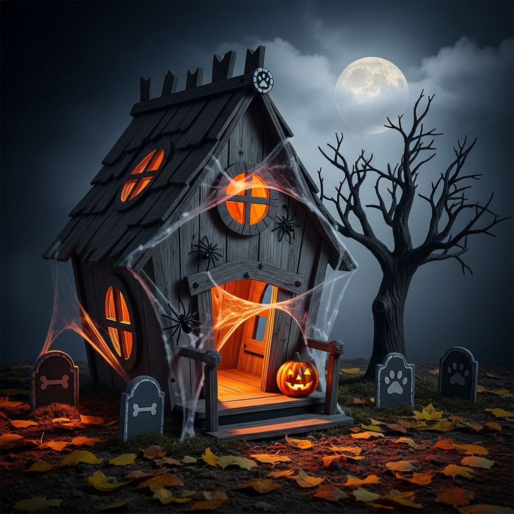 DIY Haunted Dog House: Step-By-Step Guide For Safe Howl-O-Ween Transform your pup's home into a spooky Halloween masterpiece with creative DIY ideas.