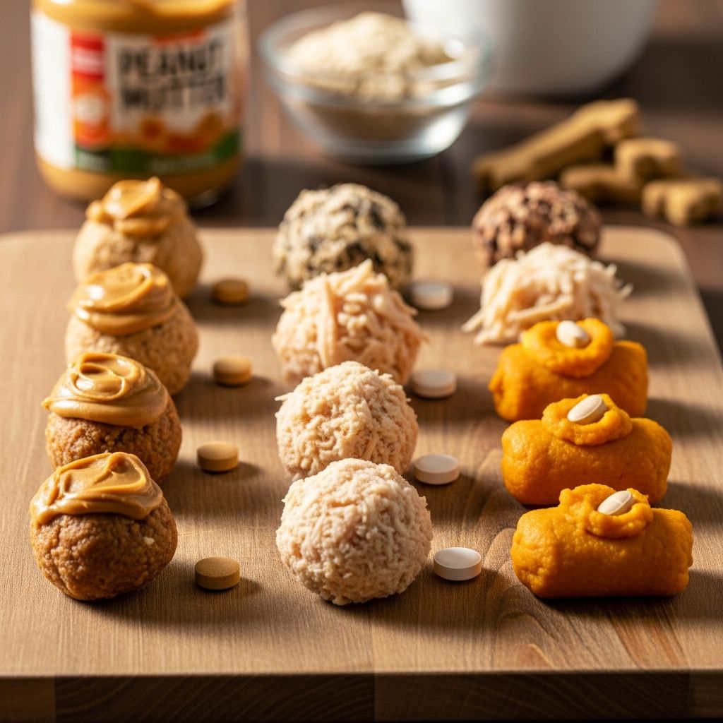 DIY Pill Pouches for Pets: Easy Homemade Treats Transform medication time into treat time with easy, nutritious homemade pill pouches for your dog or cat.
