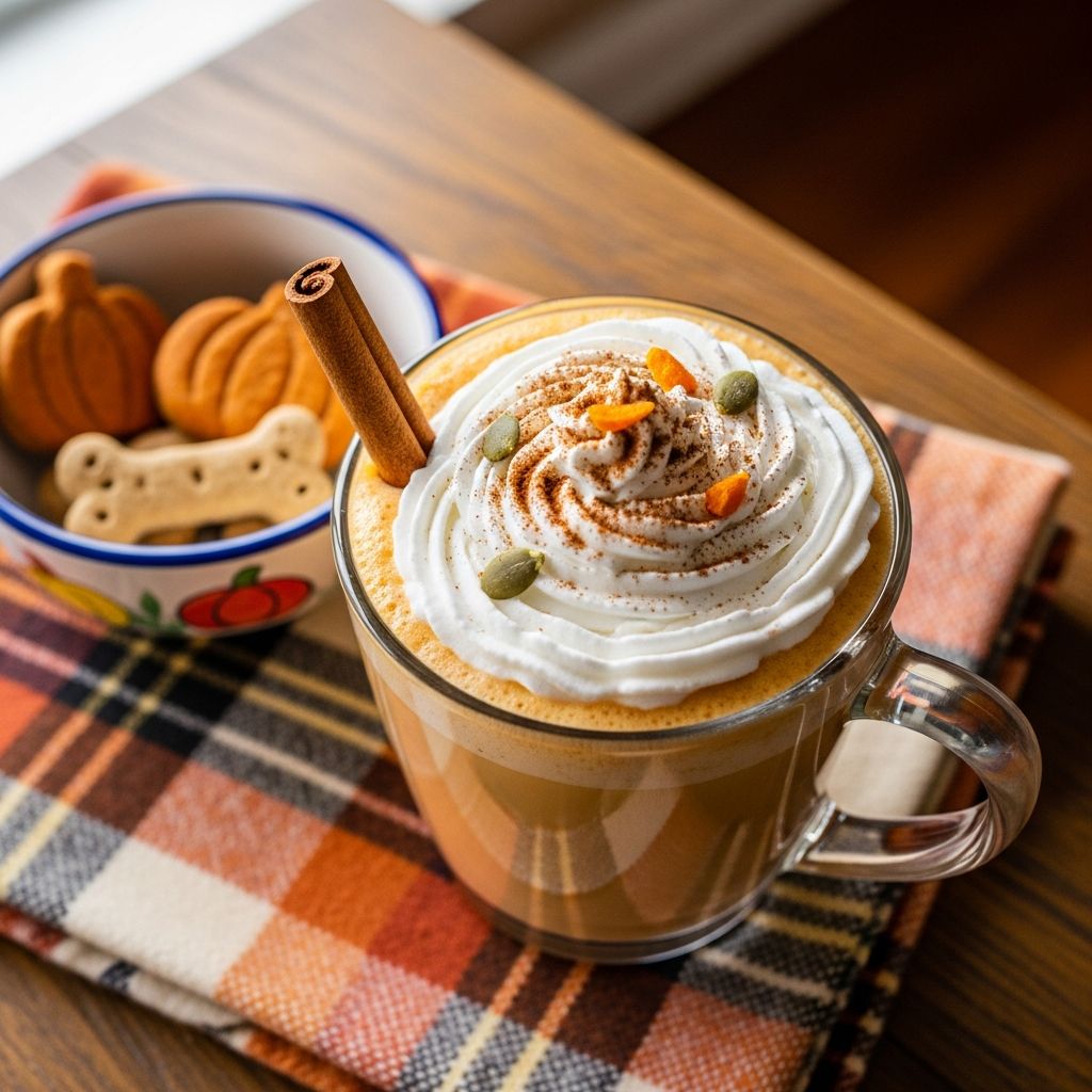 Pumpkin Spice Latte For Dogs: Easy Step-By-Step Guide Make a dog-friendly pumpkin spice latte your pup will love this fall season.
