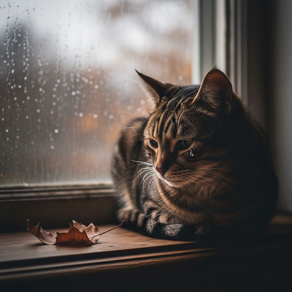 Discover how cats experience and express grief after losing a companion or family member.