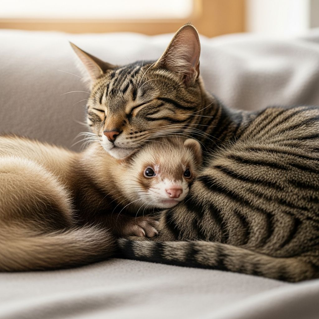 Learn how to introduce ferrets and cats safely and help them coexist peacefully in your home.