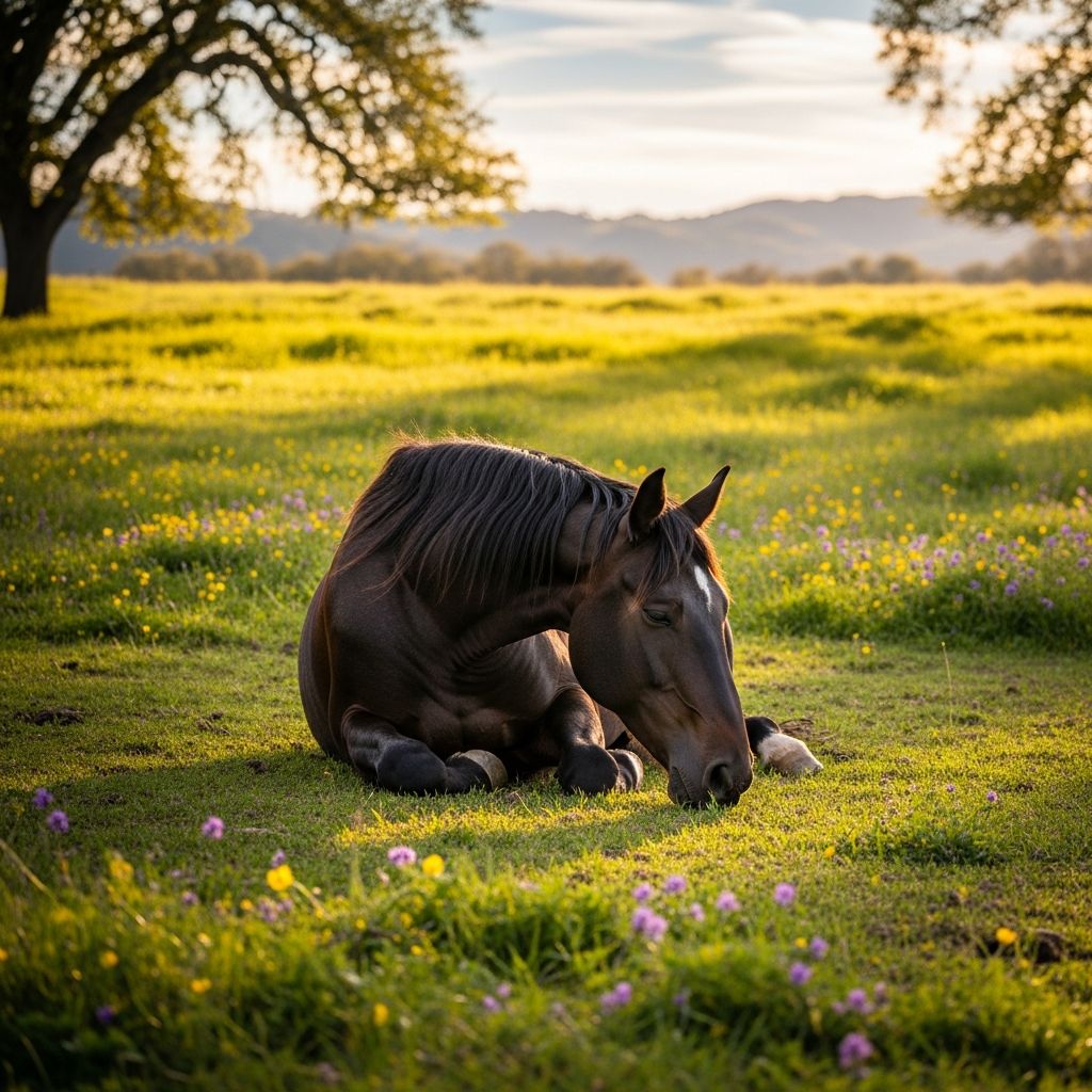 Do Horses Lie Down: What Every Owner Should Know Learn why horses lie down, when it's normal, and what signs indicate a health problem.