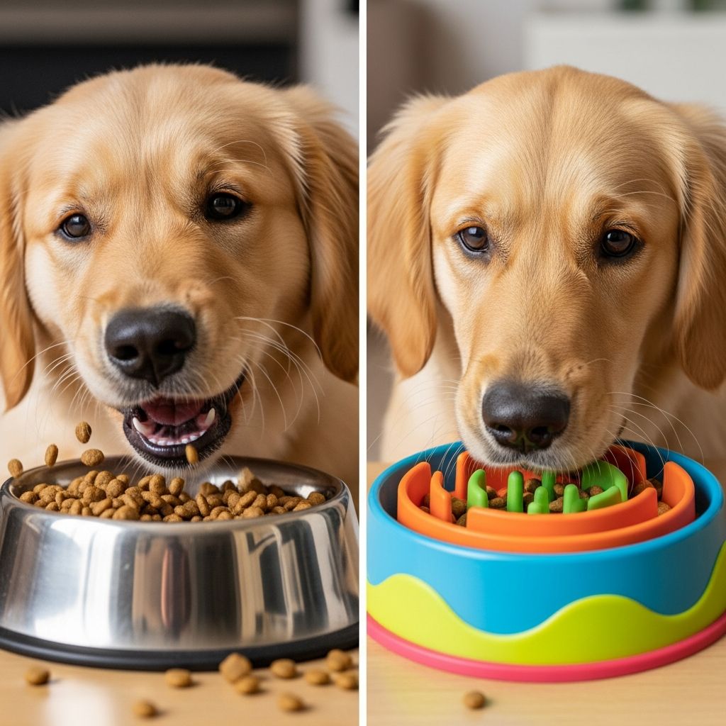 Discover if slow feeder bowls are right for your fast-eating dog and learn about their health benefits.