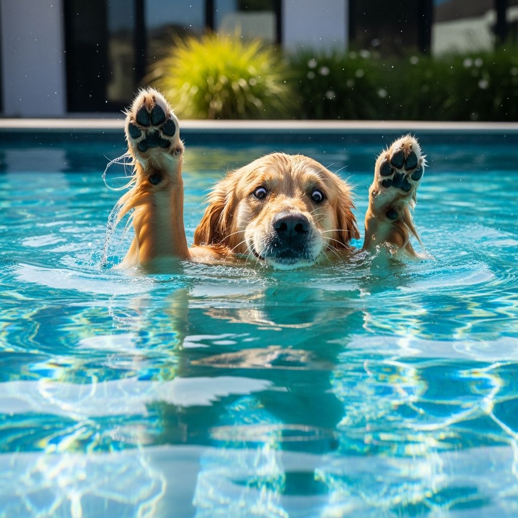 Dog Attempts Swimming: Does Not Understand Doggy Paddling Learn why your dog struggles with swimming and how to teach proper water safety techniques.