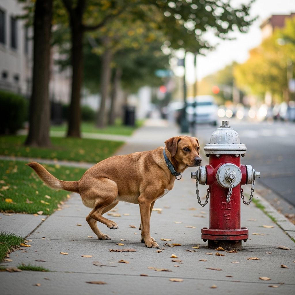 Understanding why dogs mark and effective strategies to stop territorial marking behavior.
