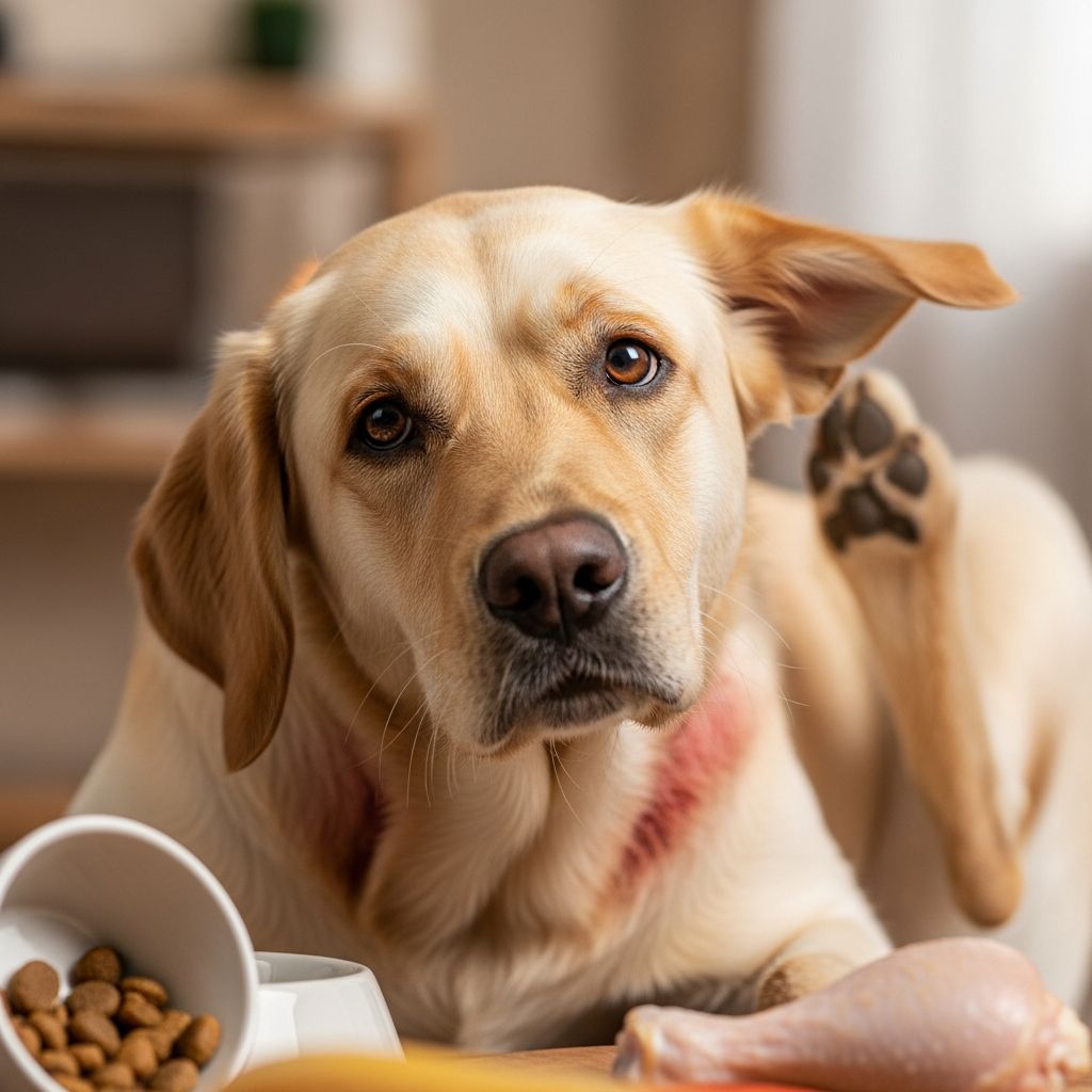 Dog Chicken Allergy: Symptoms, Treatment, and More Learn about dog chicken allergies: recognize symptoms, understand diagnosis, and discover effective treatment options for your pet.