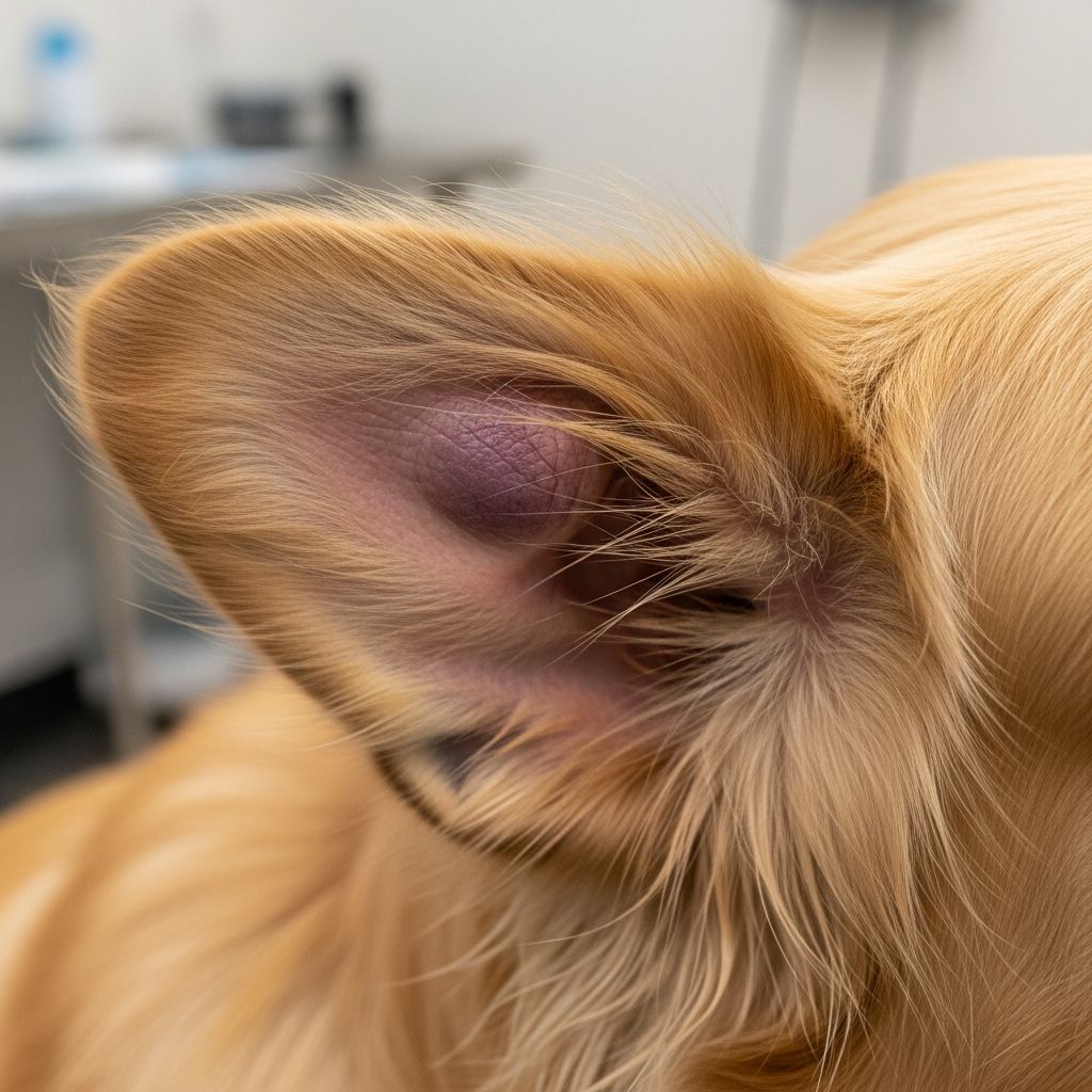 Dog Ear Hematoma: Symptoms, Causes, and Treatment Complete guide to understanding, identifying, and treating ear hematomas in dogs.