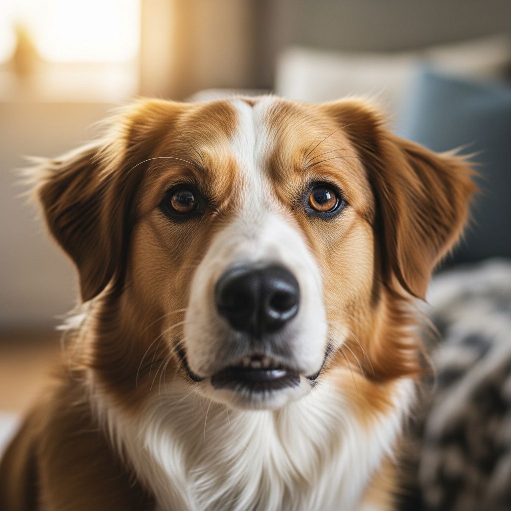 Learn how to interpret your dog's emotions through facial expressions and body language cues.