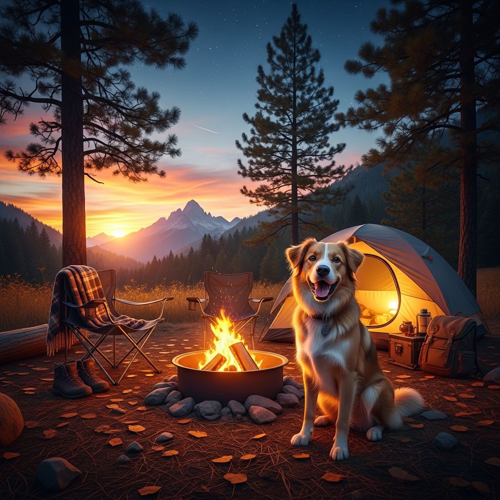 Essential guide to camping with your dog: safety tips, gear checklist, and adventure strategies.