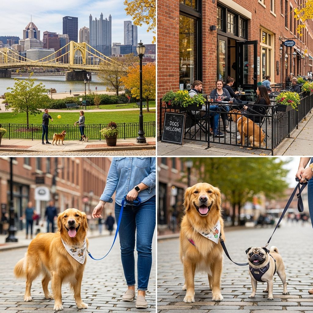 Explore Pittsburgh with your furry friend: parks, breweries, trails, and attractions.